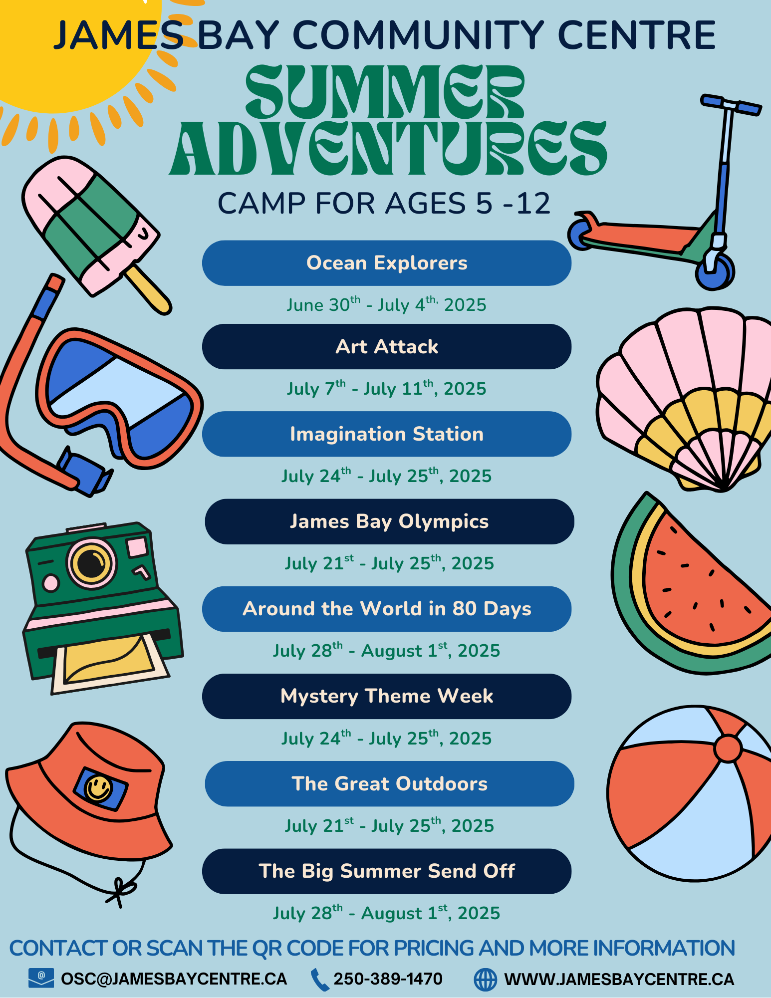 Adventures Camps James Bay Community School Centre